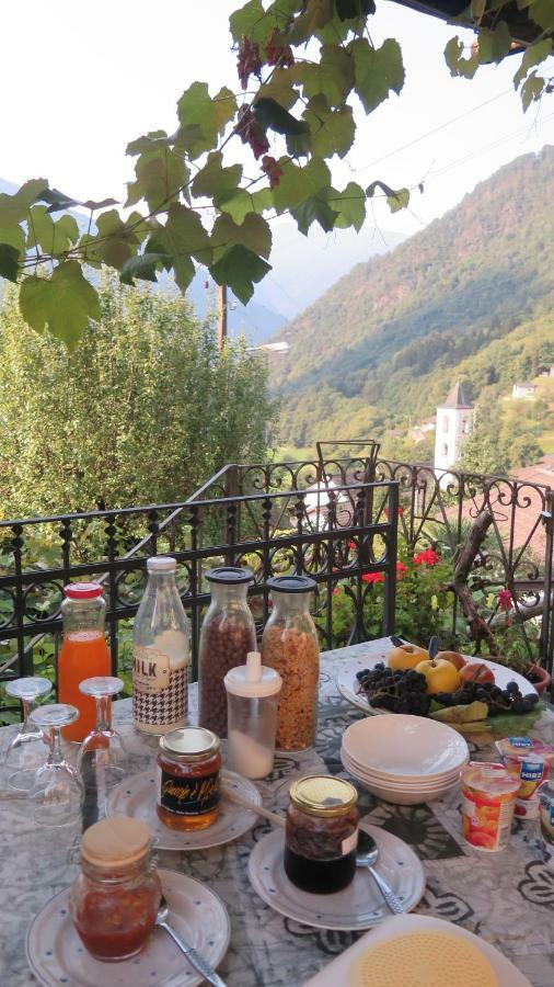 Bed and Breakfast Da Erminia à Verdabbio Extérieur photo